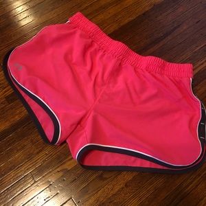 UA track shorts
